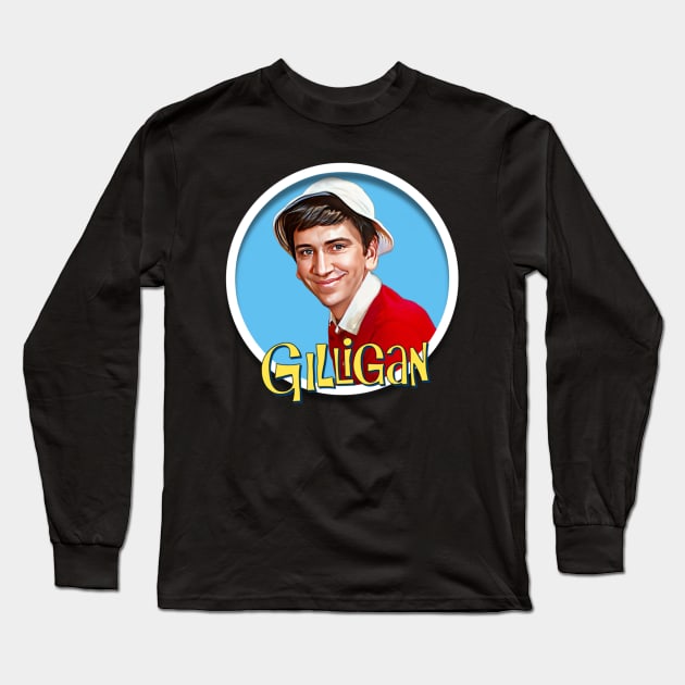 Gilligan's Island - Gilligan Long Sleeve T-Shirt by Zbornak Designs